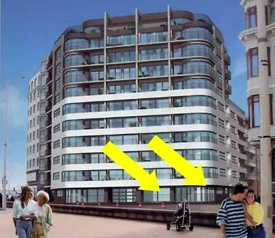 Aan Het Strand En Dijk - Topgebouw Ostend Apartment